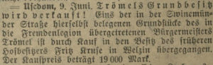 10.06.1913 Greifswalder Zeitung