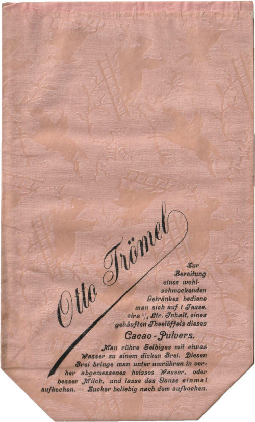 Kakaotüte der Kaffeerösterei Otto Trömel, Glauchau