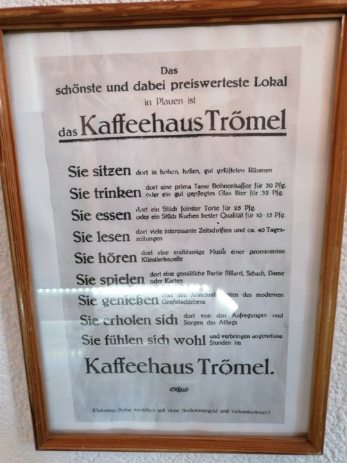 Nostalgiecafe Trömel Plauen